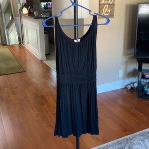 Black Cinched Waist dress